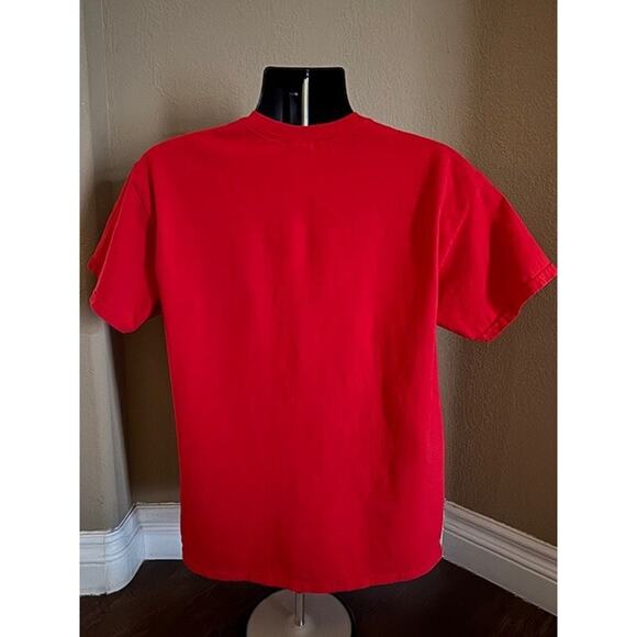 Men's Size Large Gildan heavy cotton brand UNLV Runnin' Rebels T-Shirt - Picture 2 of 7